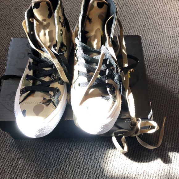 BNWTNBX CONVERSE CTAS II HI SANDYSANDYCHOCOLATE🔥 - Picture 2 of 6